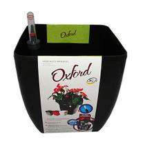 Vaso Autoirrigável Okla Oxford Preto 3L