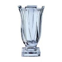 Vaso Azul com relevos 17x30cm New Stage