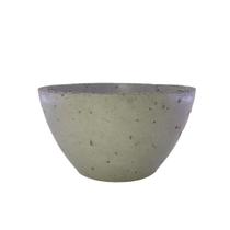 Vaso Bacia de Cimento 24x13cm artesanal para plantas