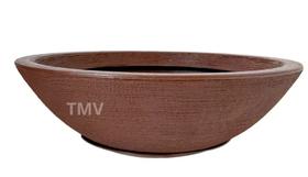 Vaso Bacia Planta Flor Polietileno Decorativo Suculenta N3-marrom Vaso Bacia Planta Flor Polietileno Decorativo Suculenta N3-marrom