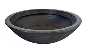 Vaso Bacia Planta Flor Polietileno Decorativo Suculenta N3-preto Vaso Bacia Planta Flor Polietileno Decorativo Suculenta N3-preto