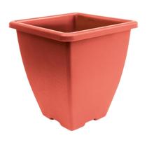 Vaso Balbec 40 cm Marrom Decorativo Para plantas - BRASAMI