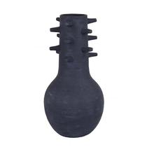 Vaso Benzara Enya Black Ceramic 46 cm 3D Spiked Vaso Benzara Enya Black Ceramic 46 cm 3D Spiked