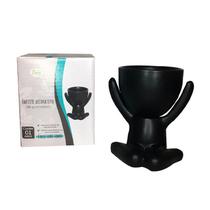 Vaso Bob Suculenta Decorativo Porcelana Planta Vasinho Preto Vaso Bob Suculenta Decorativo Porcelana Planta Vasinho Preto