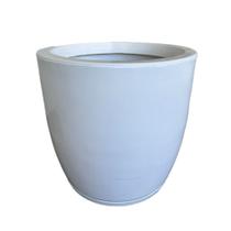 Vaso Bojo Grande De Polietileno Liso Com Prato Decoração Vaso Bojo Grande De Polietileno Liso Com Prato Decoração