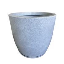 Vaso Bojo Grande De Polietileno Liso Com Prato Decoração Vaso Bojo Grande De Polietileno Liso Com Prato Decoração