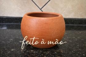 Vaso bola para plantas flores em cerâmica grande médio pequeno