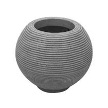 Vaso bola riscato 40 cinza claro vasap