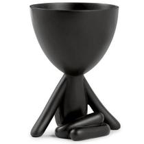 Vaso Boneco Robert Plant - Descansando Preto - Mart