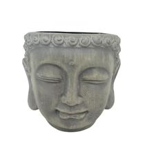 Vaso Buda Decorativo de Plástico cachepot 11x12