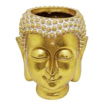 Vaso Buda Decorativo em Resina 18,5x18x22cm Mabruk - Espressione