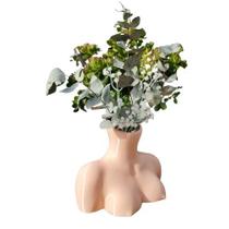 Vaso Busto Minimalista Para Plantas Suculentas E Flores