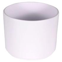 Vaso Cachepô Cerâmico Hanover 11 (11x9) Cor Branca JAPI