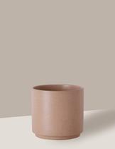 Vaso Cachepô de Cerâmica para Plantas Camurça PEQ