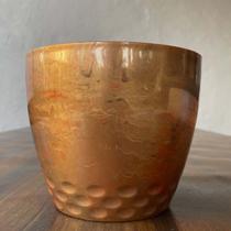 Vaso Cachepô Diamond de Plástico N.3 - DOURADO