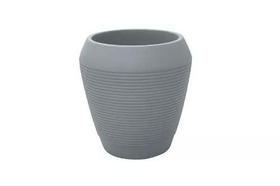 Vaso Cachepo Egipcio Pequeno Cinza Tramontina 92785210