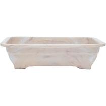 Vaso Cachepô Elegance Bonsai Nutriplan 1,1L Cor Travertino
