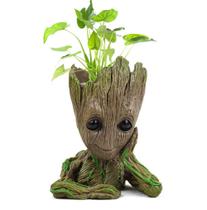 Vaso / Cachepô Resina Baby Groot - Guardiões da Galáxia