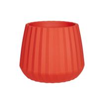 Vaso Cachepot 2em1 Prato Acoplado Sistema Antidengue Jardim