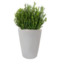 Vaso Cachepot 33cm Tamanho P Branco Alto Brilho Pozzani Vaso Cachepot 33cm Tamanho P Branco Alto Brilho Pozzani