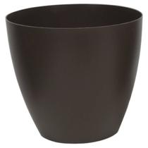 Vaso Cachepot Bagé (12x11 cm) Cor Taupe VASART