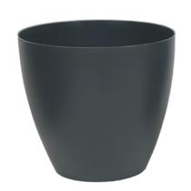 Vaso Cachepot Bage (6x6) Cor Grafite VASART Vaso Cachepot Bage (6x6) Cor Grafite VASART