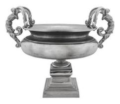 Vaso Cachepot c Alças Metal Design Classico c Base Luxo Vaso Cachepot c Alças Metal Design Classico c Base Luxo