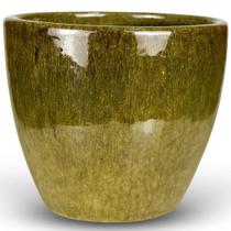 Vaso Cachepot de Cerâmica Esmaltada 16x14 Para Decoração Vaso Cachepot de Cerâmica Esmaltada 16x14 Para Decoração