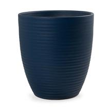 Vaso cachepot grande dubai 2 fosco pozzani - porcelana azul