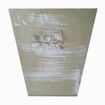 Vaso cachepot mdf md bege claro ( 019617 ) - un