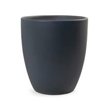 Vaso cachepot medio dubai fosco pozzani - porcelana cinza