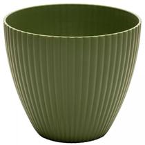 Vaso Cachepot Para Flor Médio Névoa Verde Plástico Lyor Jardim Plantas Vaso Cachepot Para Flor Médio Névoa Verde Plástico Lyor Jardim Plantas