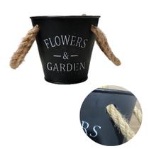 Vaso Cachepot Plastico Flowers & Garden Decoracao Casa
