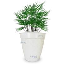 Vaso Cachepot Rattan Para Flores E Plantas Jardim 14,5 L - Vpj