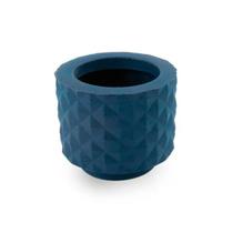 Vaso Cachepot Recôncavo 16x18 Azul Macaúba Vasap Vaso Cachepot Recôncavo 16x18 Azul Macaúba Vasap