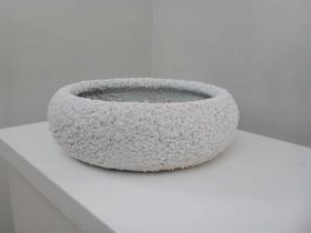 Vaso Cachepot Terrário Bonsai Em Cerâmica Branco 31 Cm Vaso Cachepot Terrário Bonsai Em Cerâmica Branco 31 Cm