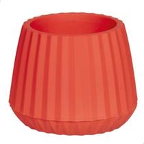 Vaso Cachepot Wave 19cm Antidengue decoração Argila