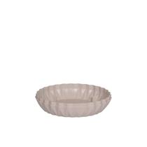 Vaso Cachepot Wave 25cm Branco Antigo Vaso Cachepot Wave 25cm Branco Antigo