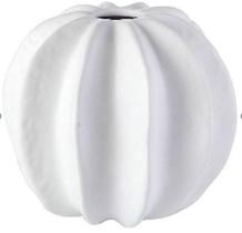 Vaso Cacto Branco 12.5X12.5X12.5Cm Cerâmica