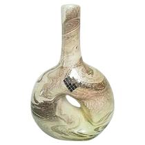 Vaso Cantil Vazado em Cerâmica Decoração de Sala - Mesclado