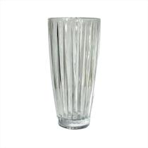 Vaso Centro De Mesa De Vidro Revel Decorativo 29,7cm Sala