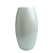 Vaso centro de mesa grande de cerâmica na cor branco pérola - Dünne It
