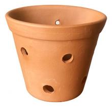Vaso Cerâmica Artesanal Barro Parede Orquídea Planta 16x17cm Marrom-claro Cerâmico Vaso Cerâmica Artesanal Barro Parede Orquídea Planta 16x17cm Marrom-claro Cerâmico