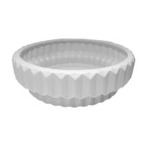 Vaso Ceramica Branca Baixo Redondo Classico Fino design Vaso Ceramica Branca Baixo Redondo Classico Fino design