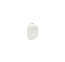 Vaso Ceramica Branca Rosto Relevo Contemporaneo Luxo Vaso Ceramica Branca Rosto Relevo Contemporaneo Luxo