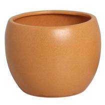Vaso Cerâmica Esmaltado Intense (15) Cor Terracota BURGUINA Vaso Cerâmica Esmaltado Intense (15) Cor Terracota BURGUINA