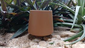 Vaso Ceramica Mocha Mousse Acabamento Fosco - 20 x 20 Vaso Ceramica Mocha Mousse Acabamento Fosco - 20 x 20