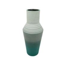 Vaso Ceramica Nobre 35x14cm Redondo Tons Neutros Luxo Vaso Ceramica Nobre 35x14cm Redondo Tons Neutros Luxo