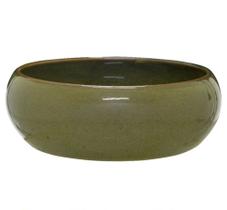 Vaso Cerâmica Verde - Flor e Arte