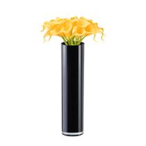 Vaso cilíndrico de vidro CYS Excel Black Glass H16cm D10cm Vaso cilíndrico de vidro CYS Excel Black Glass H16cm D10cm